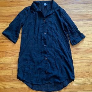 a.n.a Sheer Black Coverup